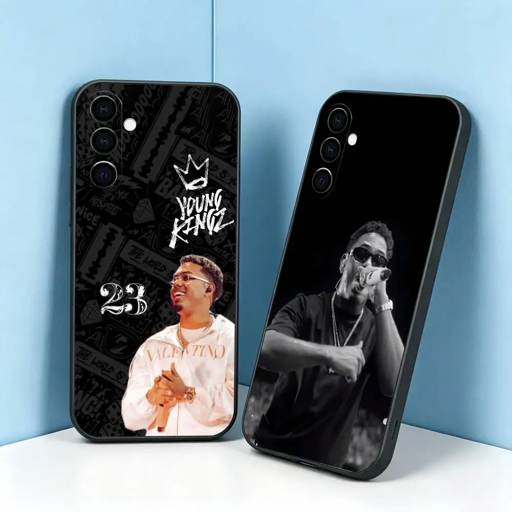 Myke Towers-S Latin Trap  Phone Case Black Silicone Soft For Samsung Galaxy A73,A72,A71,A70,A53,A52,A51 Gift