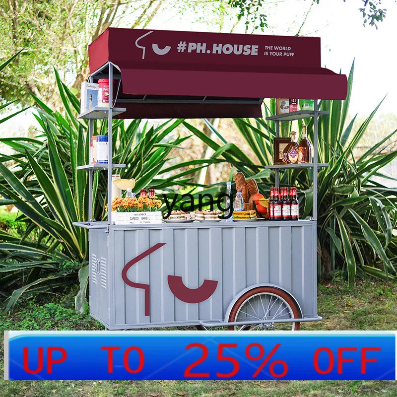 

LHH amusement park stall trolley movable coffee stall truck