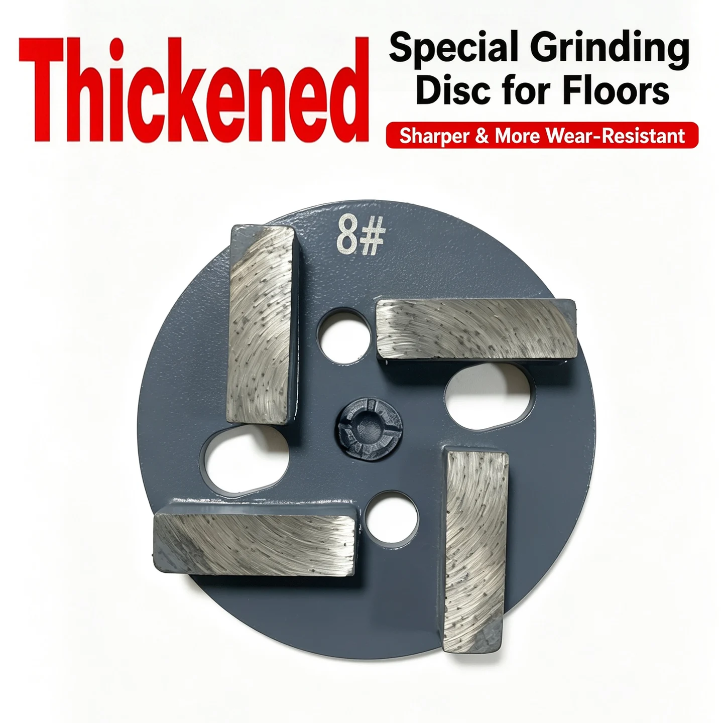Floor Grinding Machine Grinding Head Diamond Grinding Block Concrete Cement Floor Epoxy Curing Paint Removal Grinding Knife