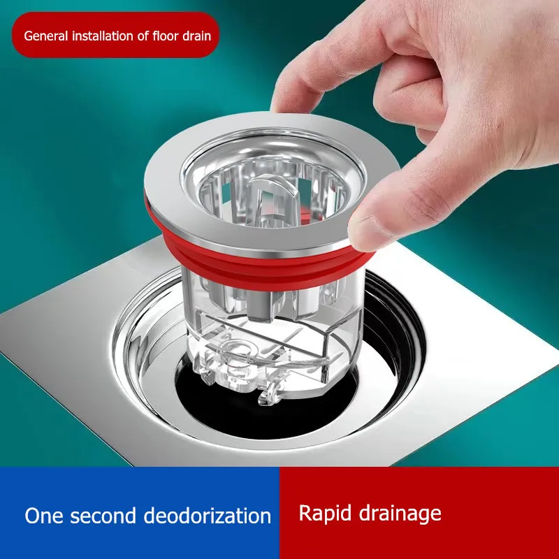 Magnetic Levitation Floor Drain Core Bathroom Supplies Insect Odor Prevention Floor Drain Sewer Trap Toilet Sewer Deodorizer