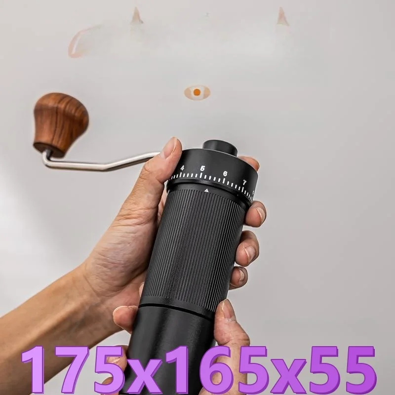

Manual Coffee Grinders Accessory Barista Titanium Shake Grinding Convenient Ceramic Visual Machine Diamond Espresso Portable New