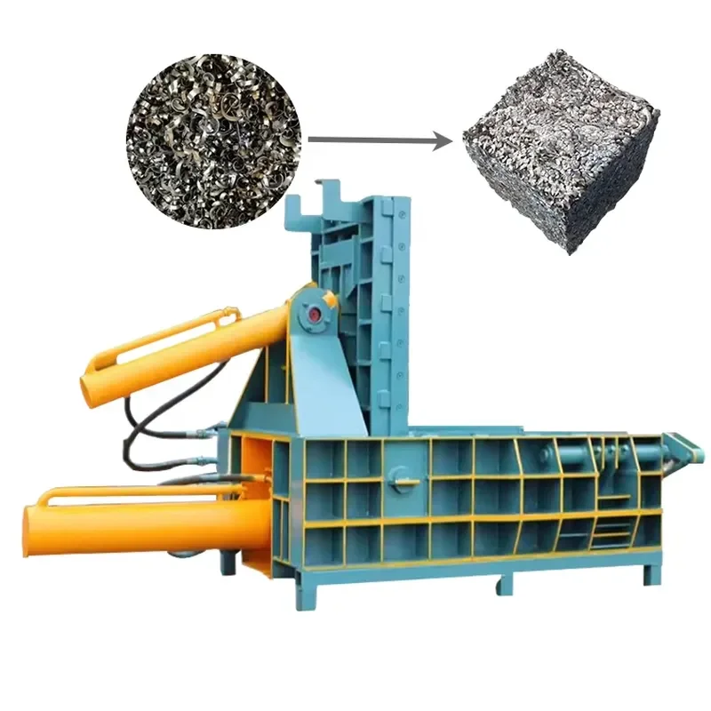 Crusher Metal Baling Press 17kg Scrap Aluminum and Scrap Car Baler Scrap Car Shell Compactor for Recycling