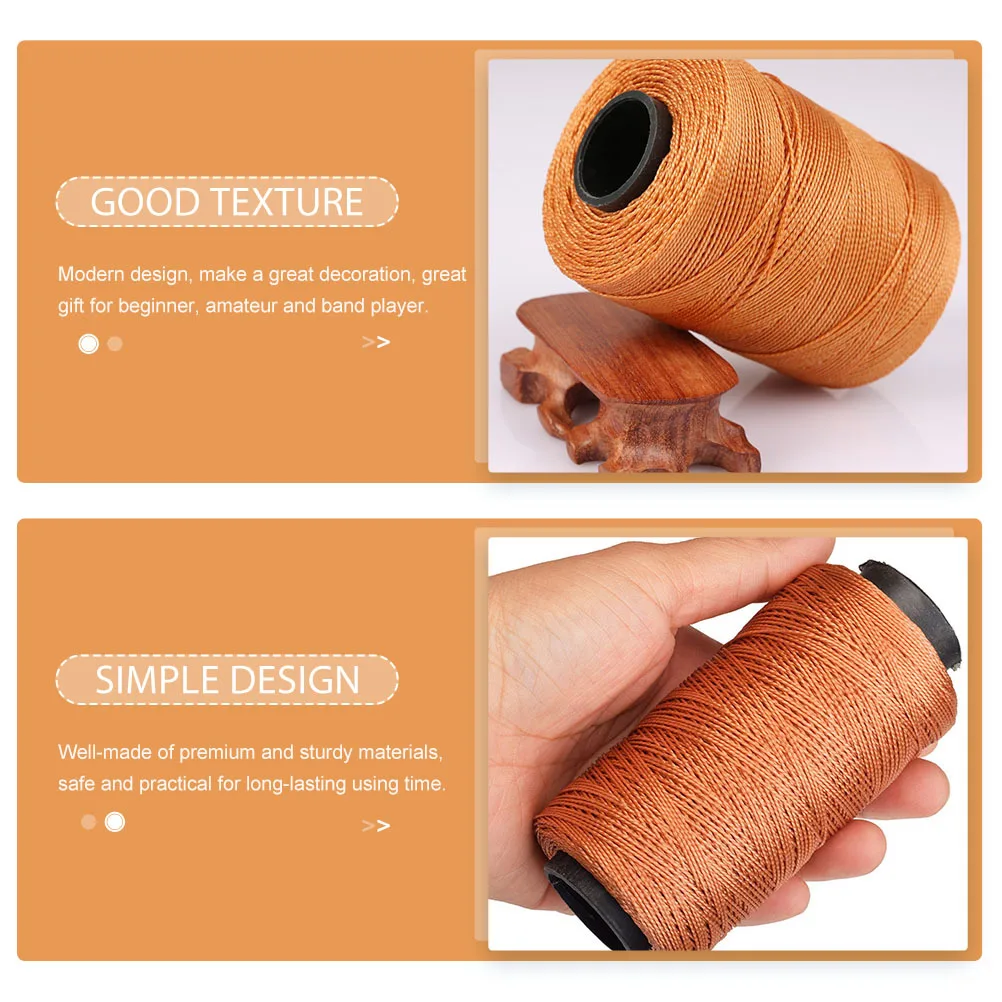 

1 Roll Erhu Qianjin String Waxed Tuning String Chinese Urheen Replacement Accessory Professional Erhu Waxing Cable Durable