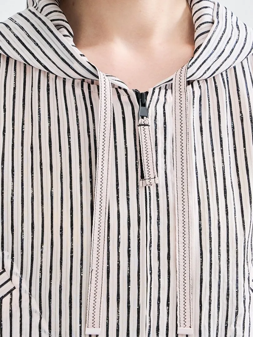 Semplice marchio coreano RHMY25 Spring Hit Loose Fit Dimagrante Stripe ort Lunghezza Protezione solare Jaet Casual Pendolarismo Sle