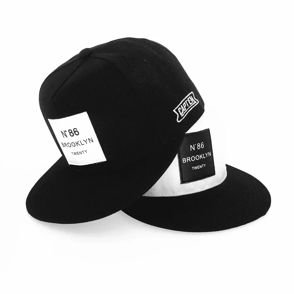 Fashion Men Women BROOKLYN Letters Cotton Adjustable Baseball Cap Leather Label N86 Hip Hop Caps Sun Unisex Snapback Hat
