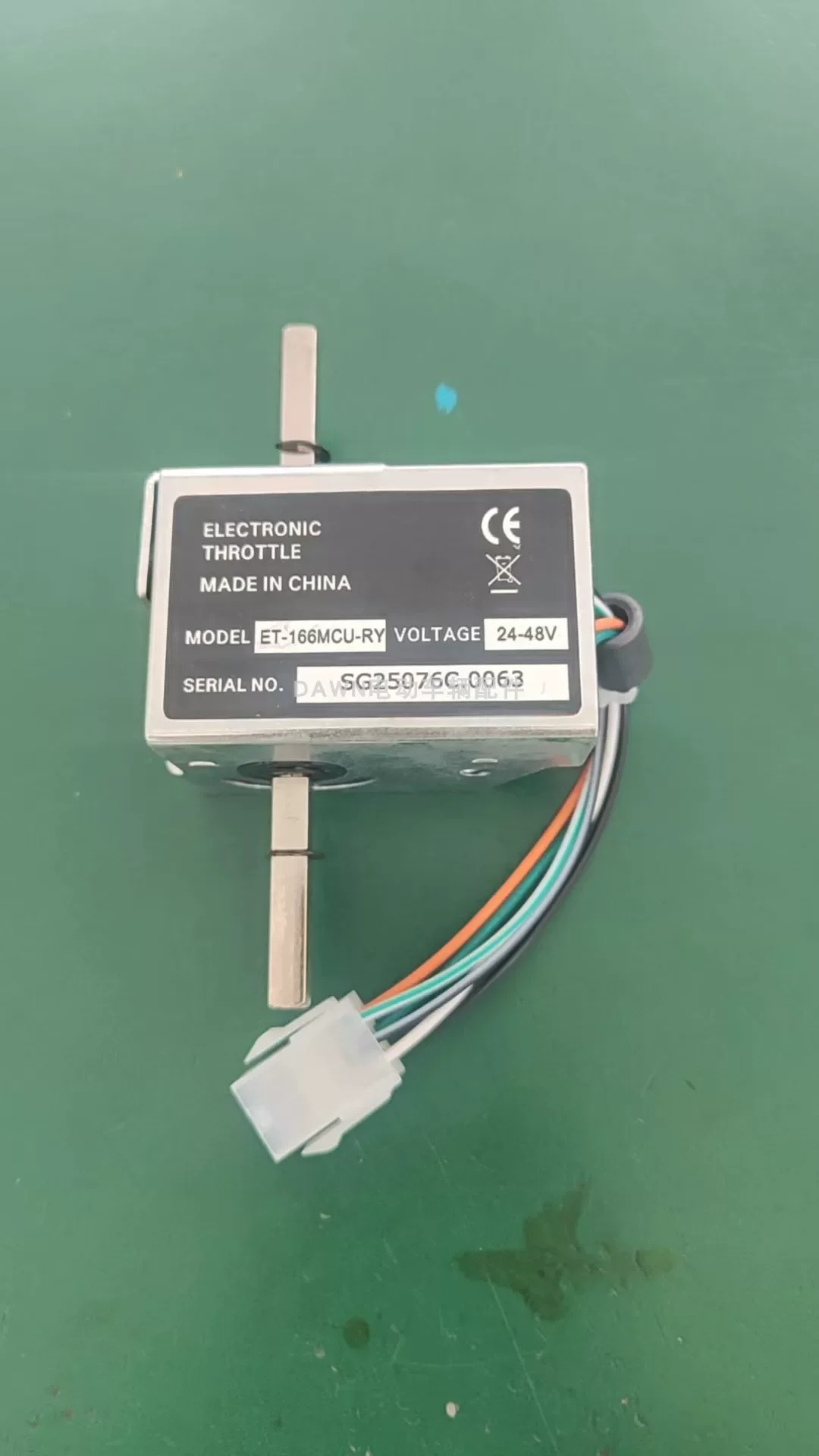 

Forklift Parts M-ET-166MCU / ET-166MCU-RY / CBD15WE battery pallet truck accelerator