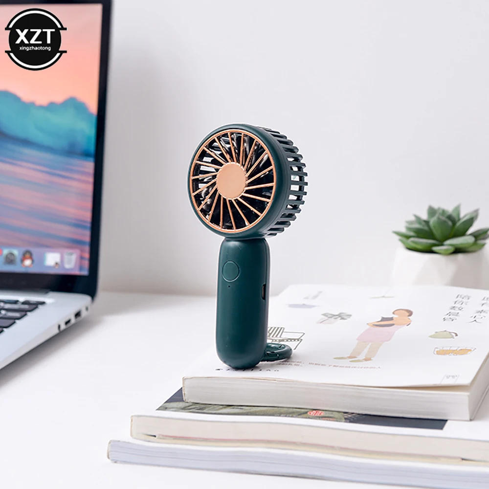 Mini Pocket Handheld Air Cooler พัดลมชาร์จ USB แบบพกพา Cooling ส่วนบุคคลขนาดเล็ก Cool พัดลมมือถือสำหรับกีฬากลางแจ้ง