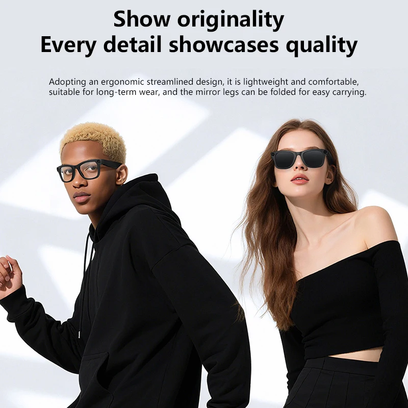 Xiaomi Smart AI Glasses AI Shooting Camera HD Photo Video Voice Call 800W pixel Translation Waterproof Bluetooth Glasses NEW HOT