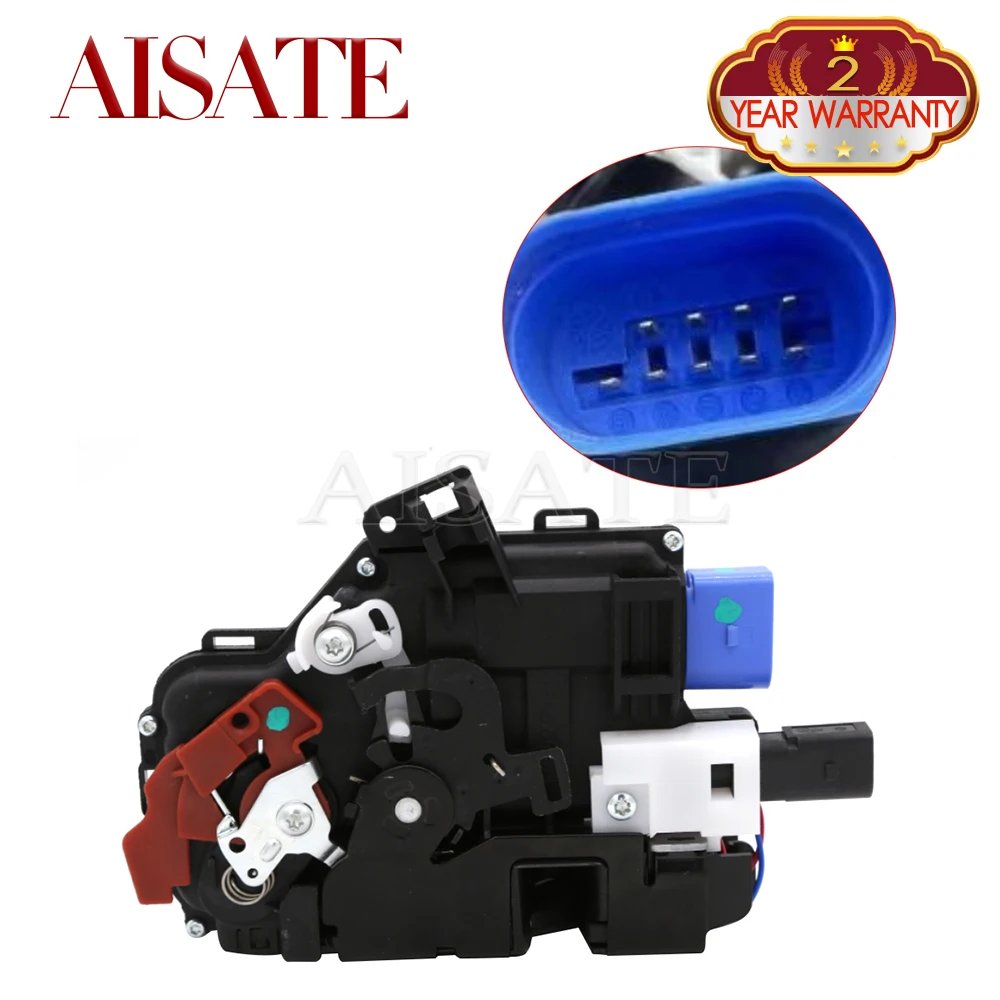 

Rear Left/Right Door Lock With Electric Child Lock For VW Phaeton Touareg Touran 1T2 1T3 3D1 3D3 3D4 3D6 9Pins For Plug