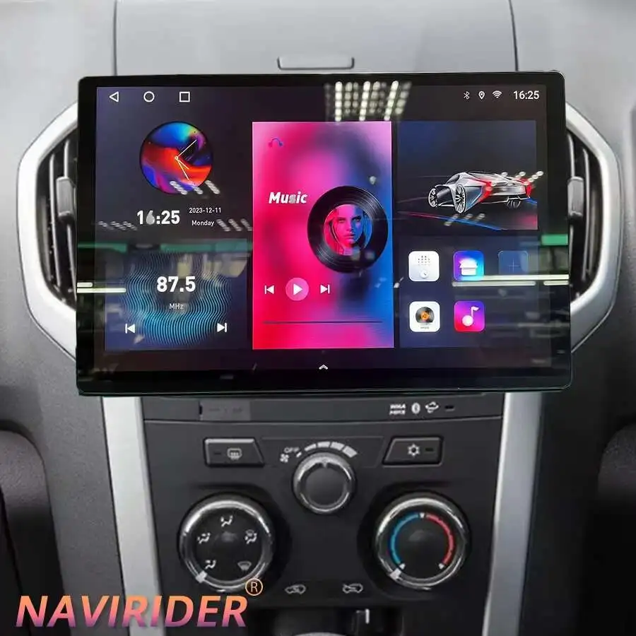 

13.3Inch Screen For Isuzu Dmax 2018 Android Car Multimedia Video Player Navigation Stereo GPS Wireless Carplay Auto 4G Head Unit