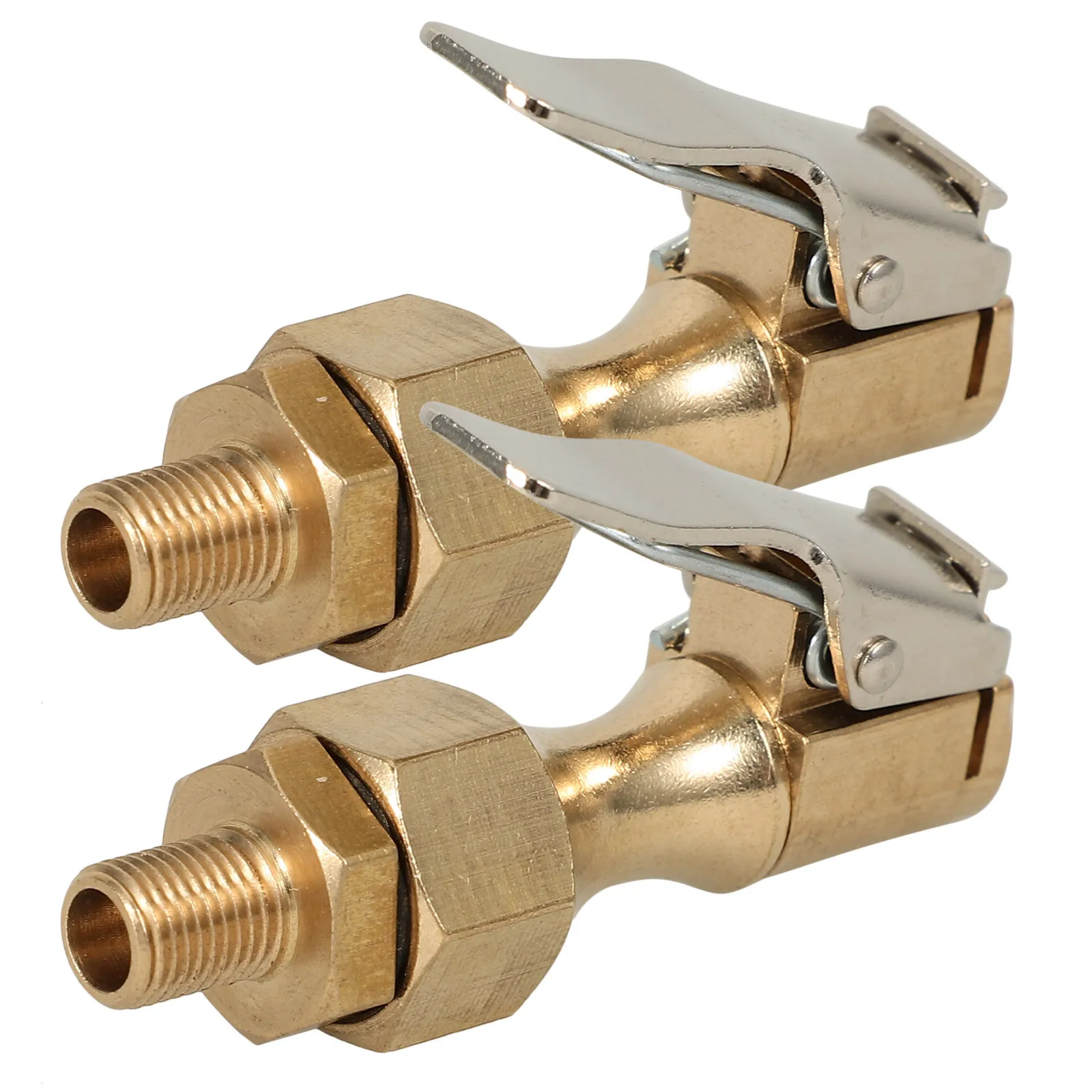 

2Pcs Tire Chuck Air Chuck Locking Inflate Tool for Car Truck Motorcycle Bicycle Tire Inflator Inflate Locking Chuck,