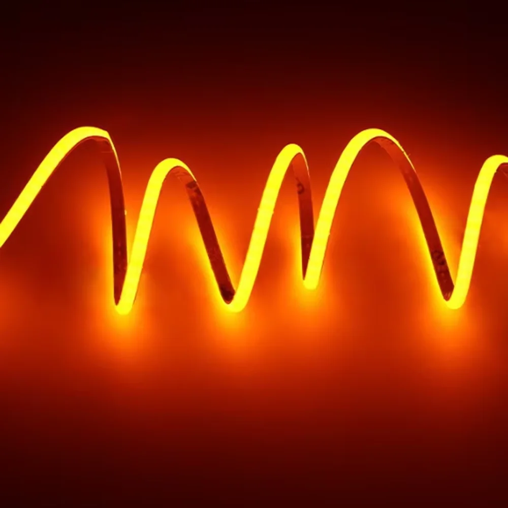 

50m Orange Red Amber LED Flexible Strip 12V 24V 3mm 5mm 8mm 1700k 1800k 1900k 4000k Soft Light Tape Cabinet Car Backlight Lights