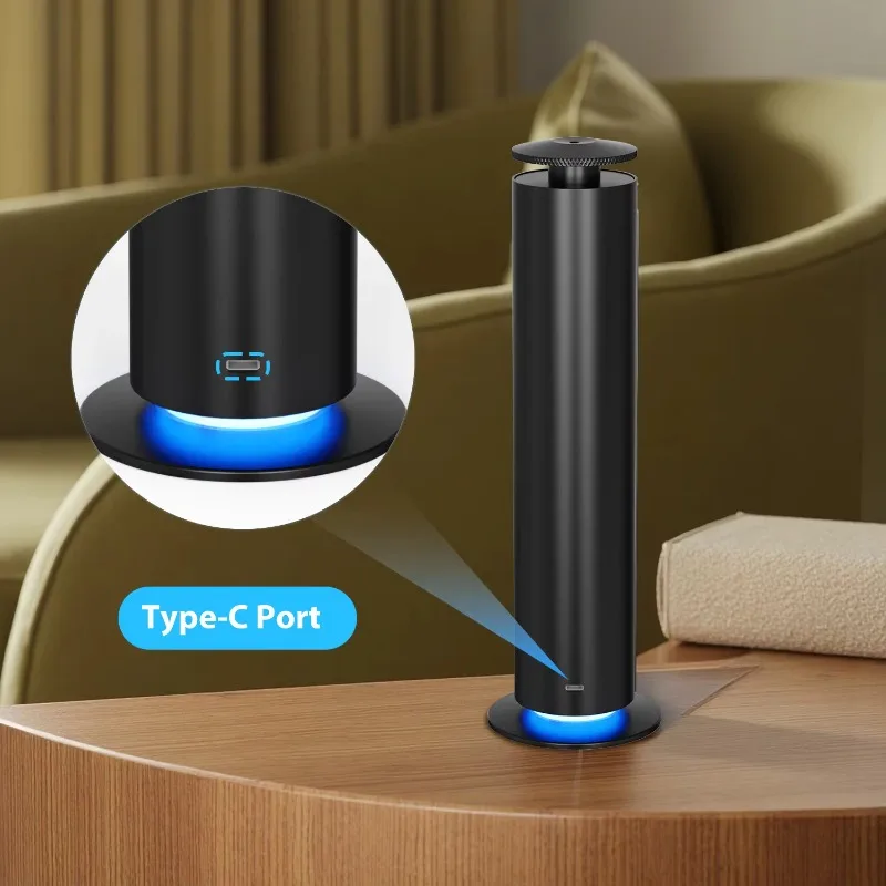 

Портативный электрический аромадиффузор из премиального алюминиевого сплава, 200 мл, для умного дома, с зарядкой Type-C, бытовой