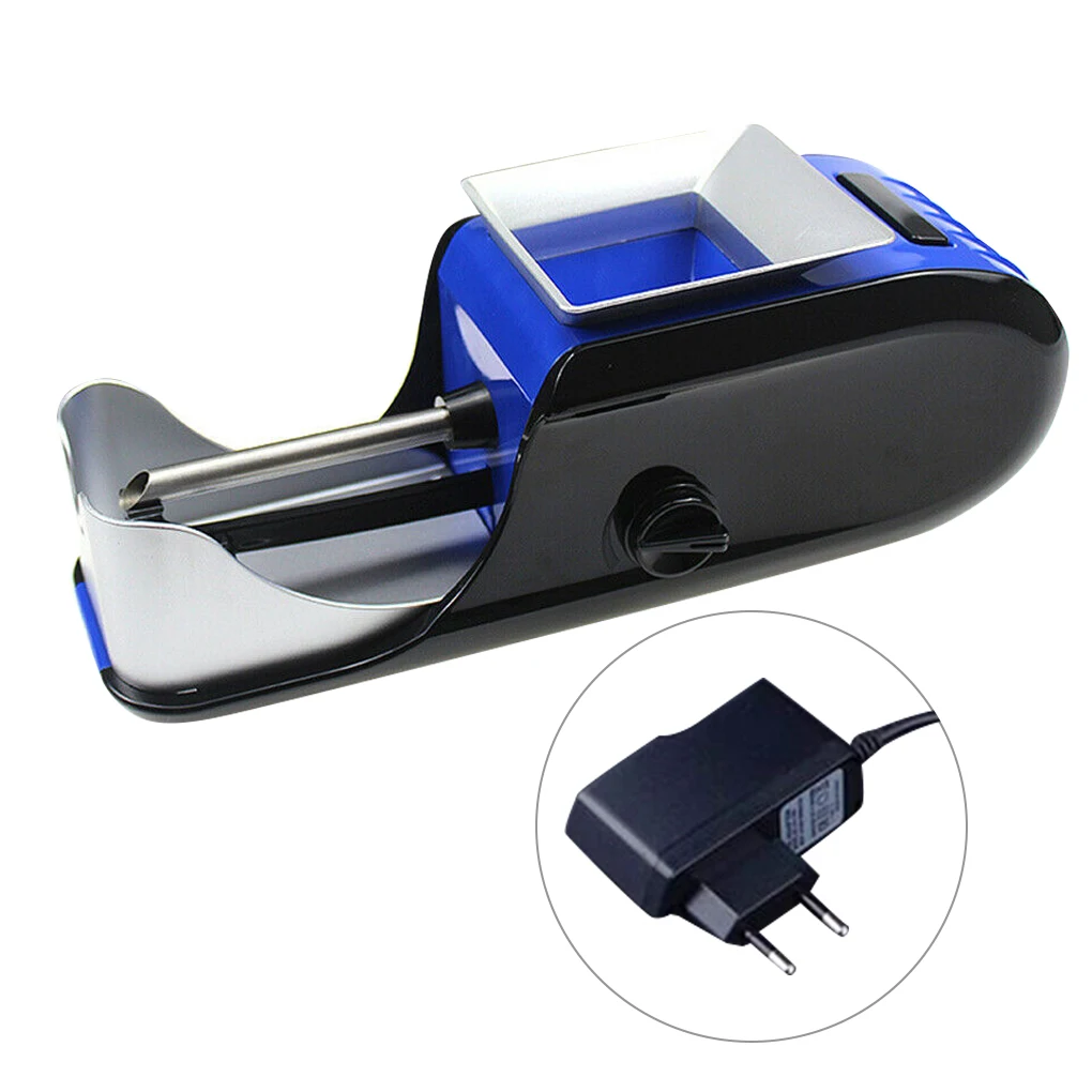 

Mini Electric Automatic Cigarette Rolling Machine Roller Tobacco Injector Maker EU Plug