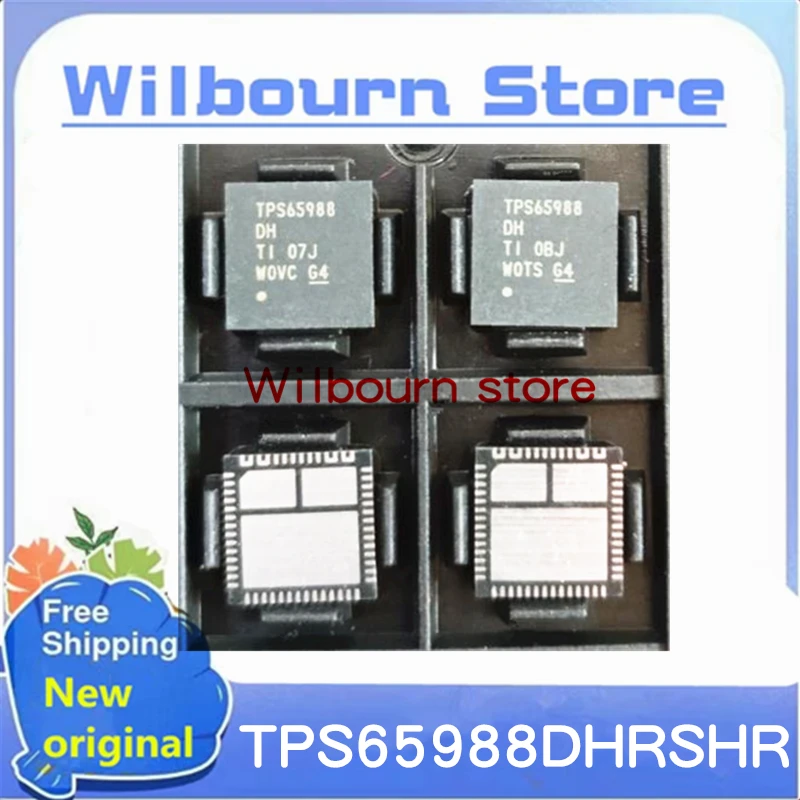 5PCS~20PCS/LOT TPS65988 TPS65988DH TPS65988DHRSHR VQFN-56 100% New Spot stock