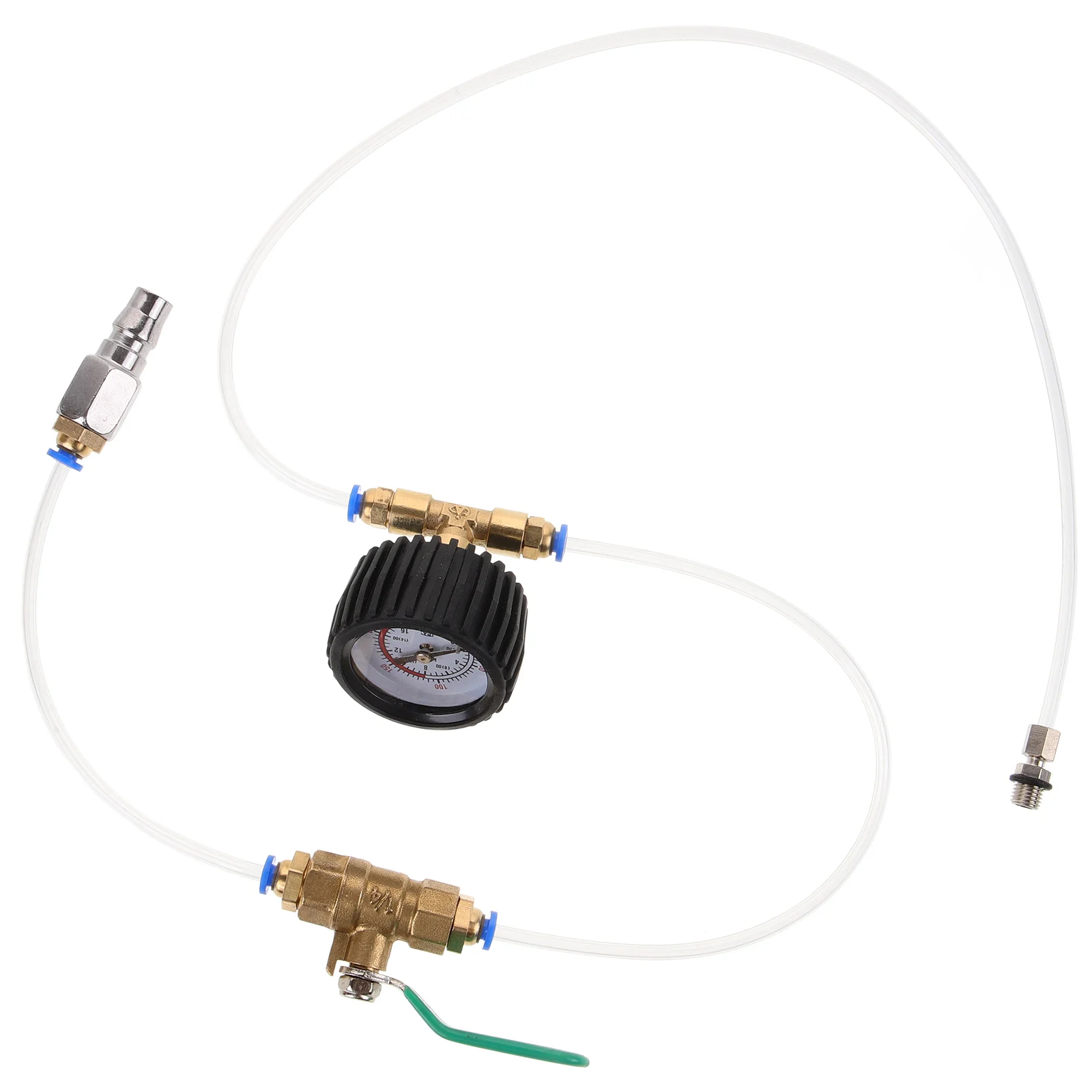 

Air Vibration Absorber Tester Copper Damper Leak Detection Tools for Car Repair Accessories Automotive Shock Air Leak