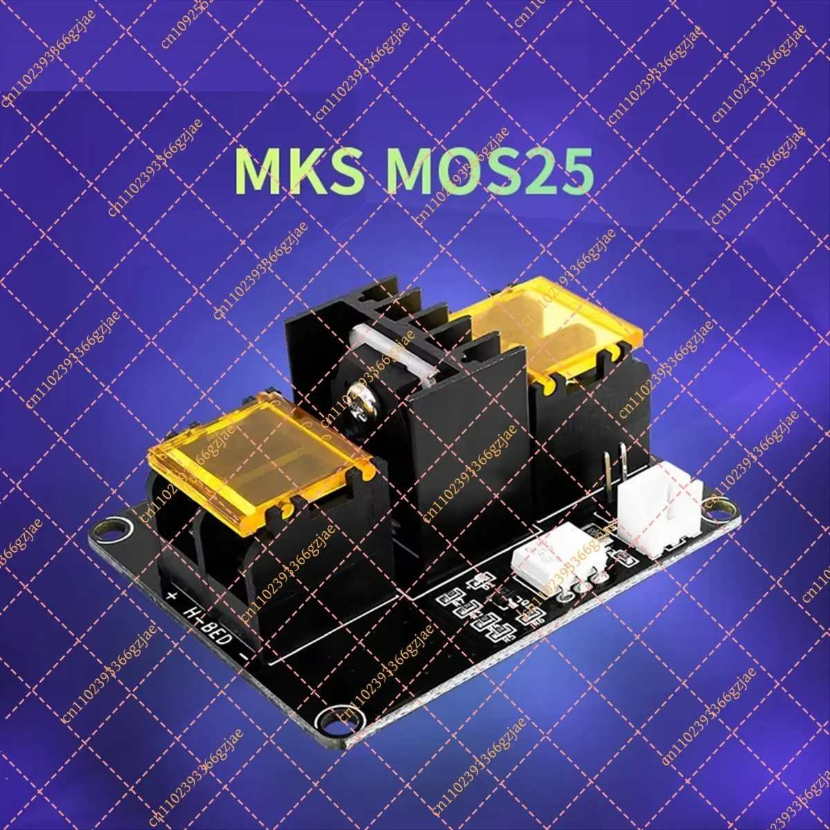 FY (B63C) MKS MOS25 3D Printer Parts Heating-Controller for Heat Bed Extruder MOS Module Support Big Current 25A
