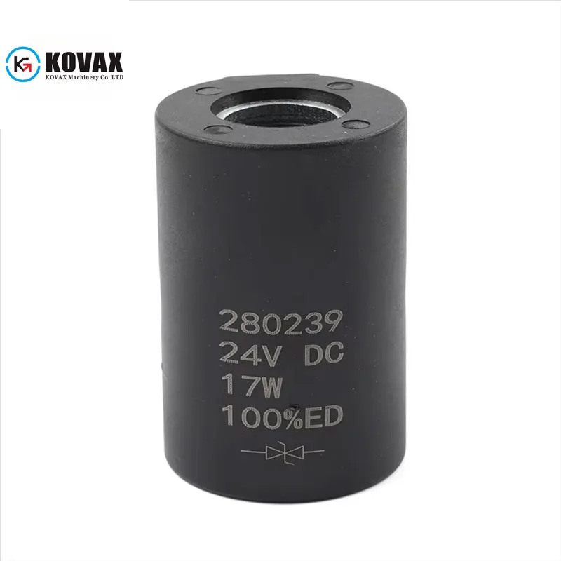 

280239 24V 17W Solenoid Valve Coil suitable for R900B R900C R313 R317excavators