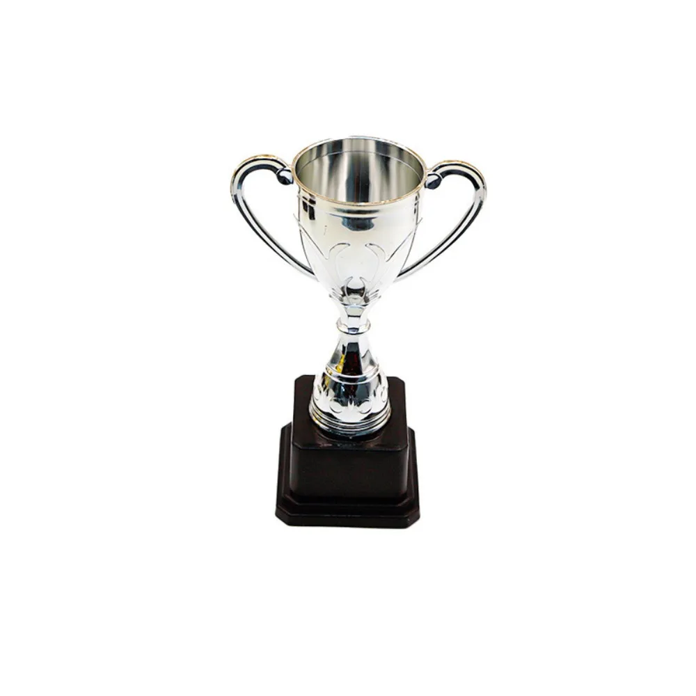 Multi Style Plastic Trophy Small Size Plastic Material Mini Trophy Trophy Model Pentagram Star Prize Cups Kids Party