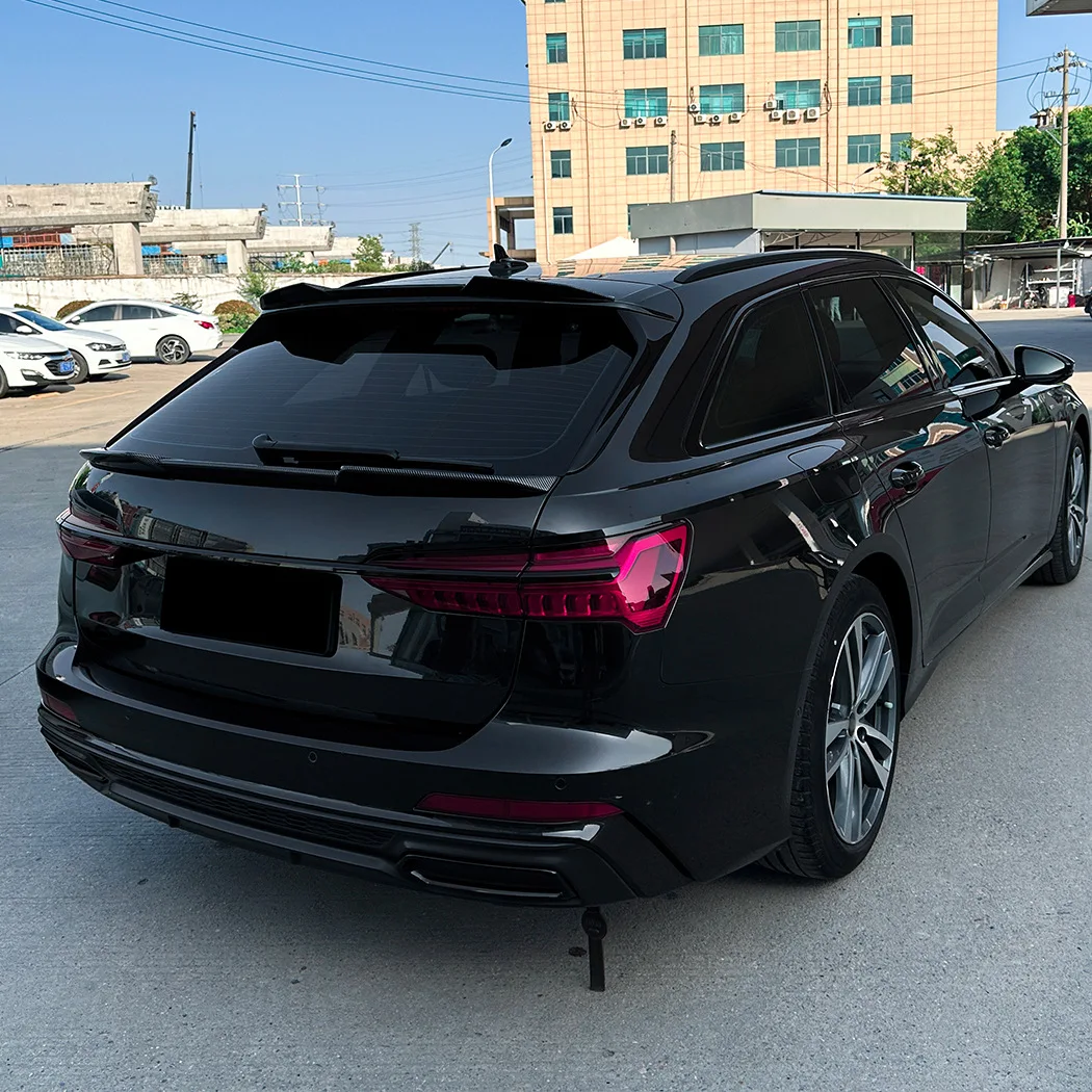

For Audi A6 C8 Avant Allroad Travel Edition 2019-2024 mid-wing rear spoiler modification