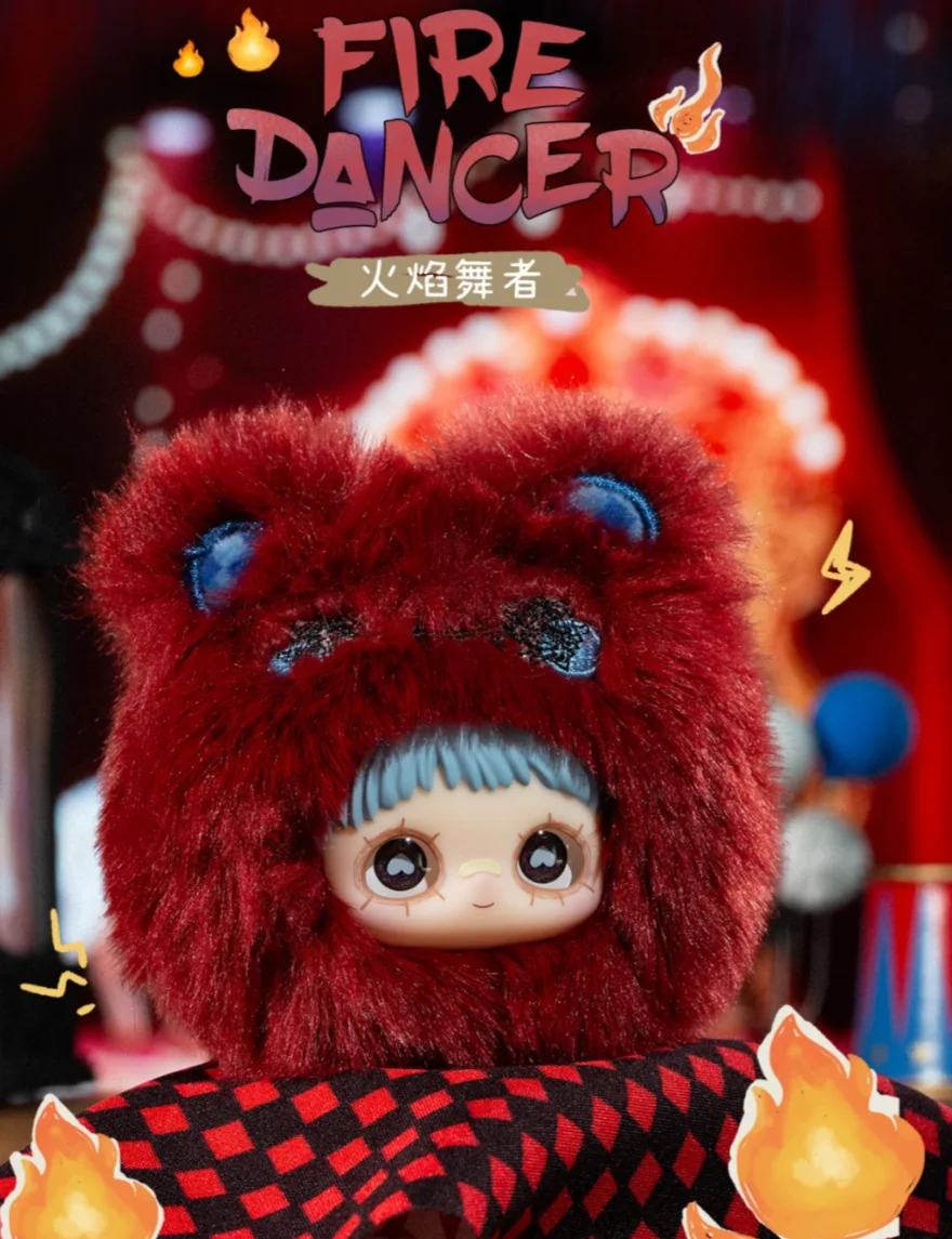 maymei メイメイ CRAZY CIRCUS/May I Love You New Genuine Maymei Crazy Circus Series Blind Box Kawaii Pendant