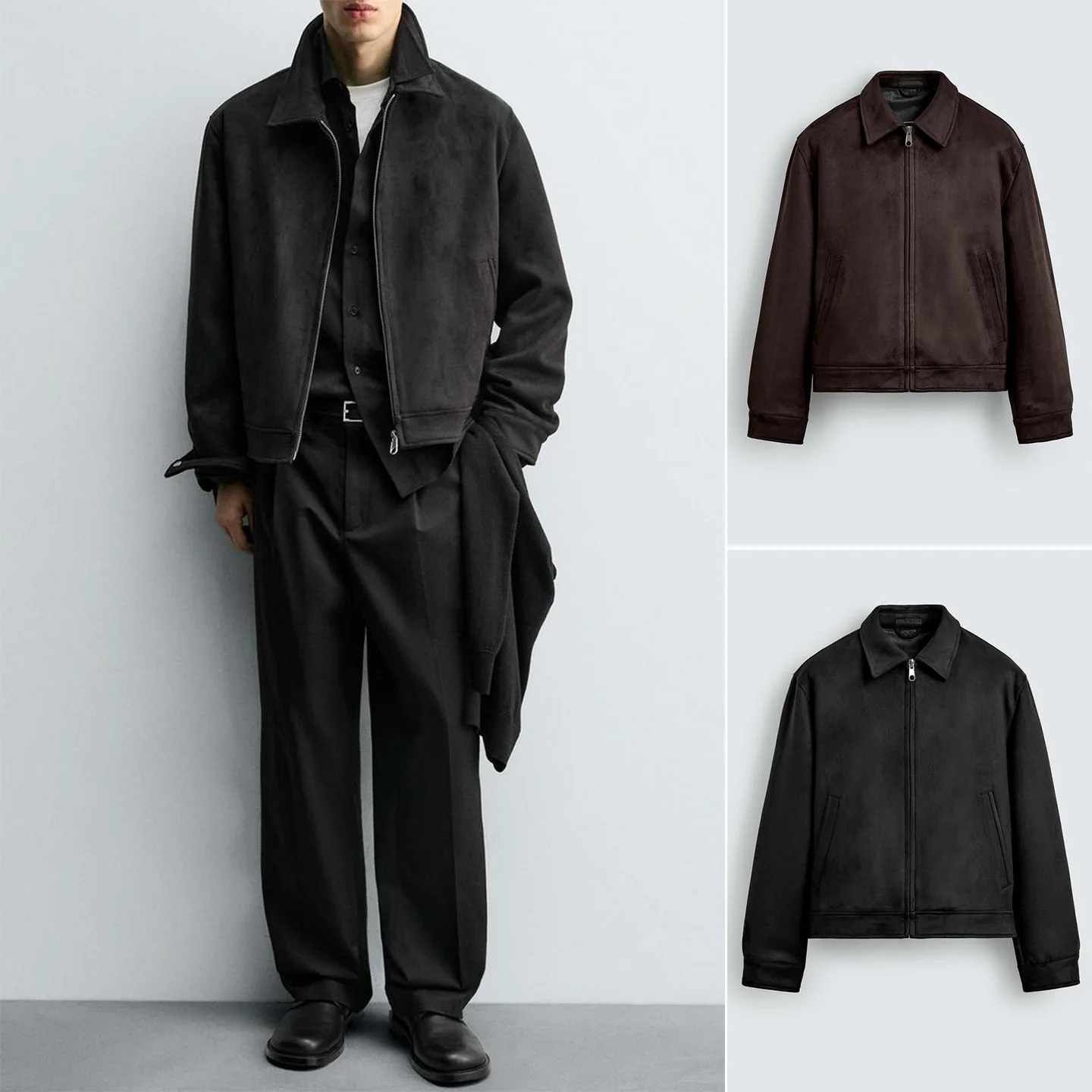 

Мужское пальто Slim Fit American Sle, осень-зима, Новое поступление, длинное пальто из искусственной кожи све, прямое пальто на молнии