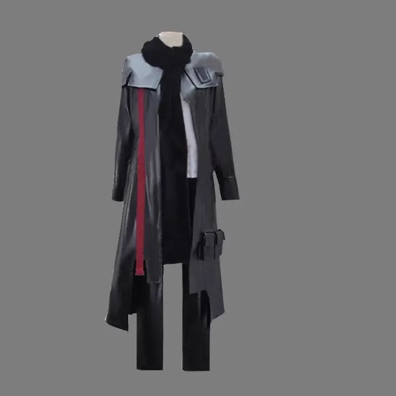 

Anime Tsutsugami Gai Cosplay Costume Halloween faux leather Coat Suit Sets Custom Made