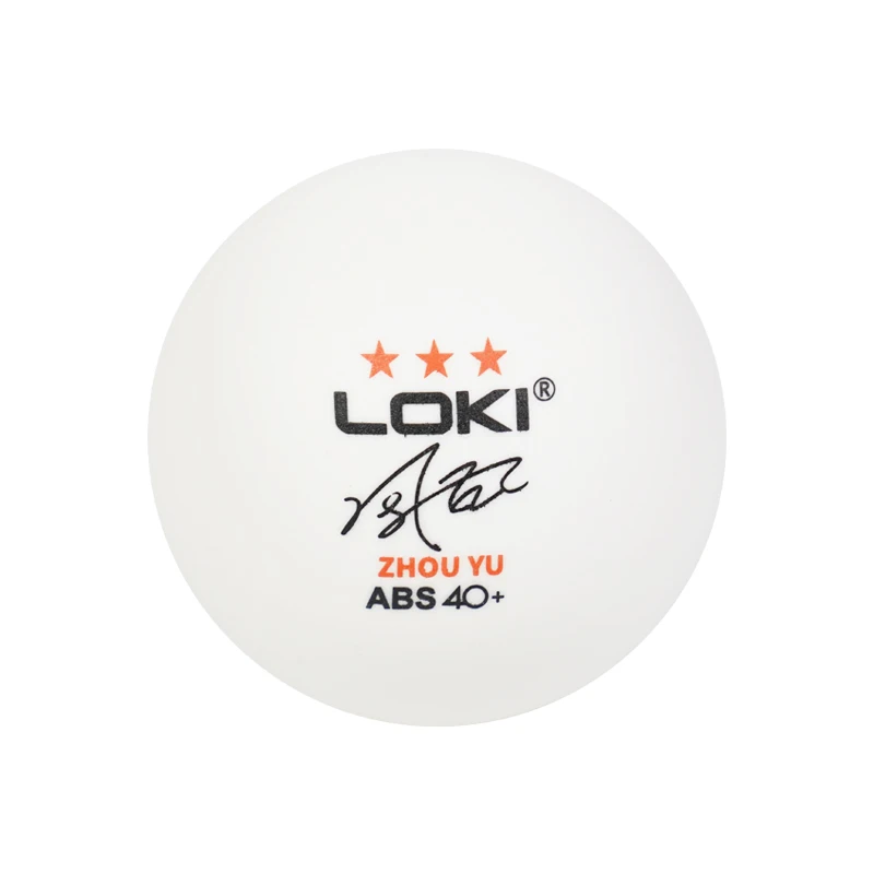 5/10 صناديق LOKI كرات تنس الطاولة 3 نجوم A40 + جديد ABS المواد البلاستيكية كرات بينغ بونغ مع التماس نادي التدريب كرات بينغ بونغ