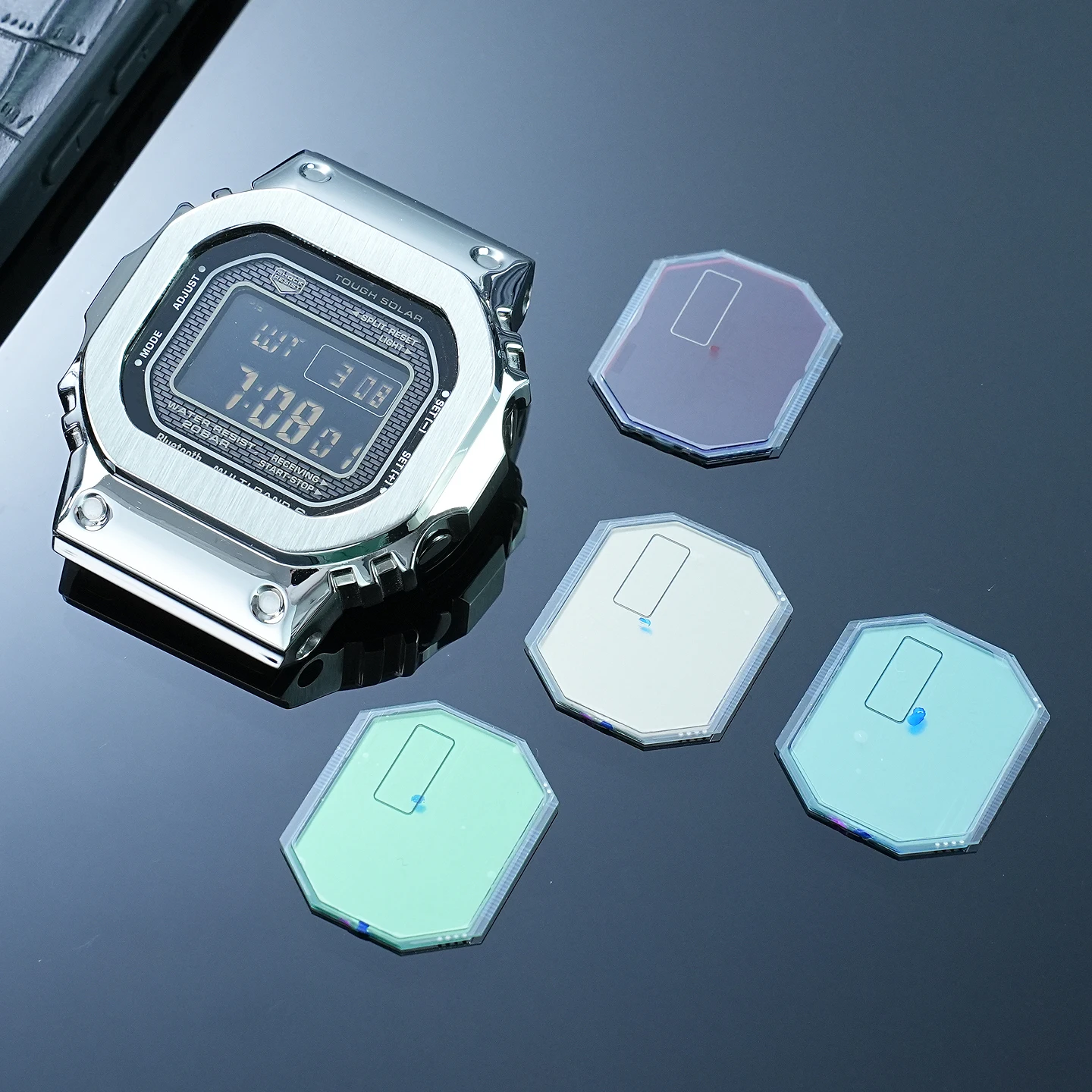 Watch Screen Modification Accessories for Casio G-Shock Watch GW-B5600 SNT Display Screen LCD Accessories GMW-B5000 Watch Screen