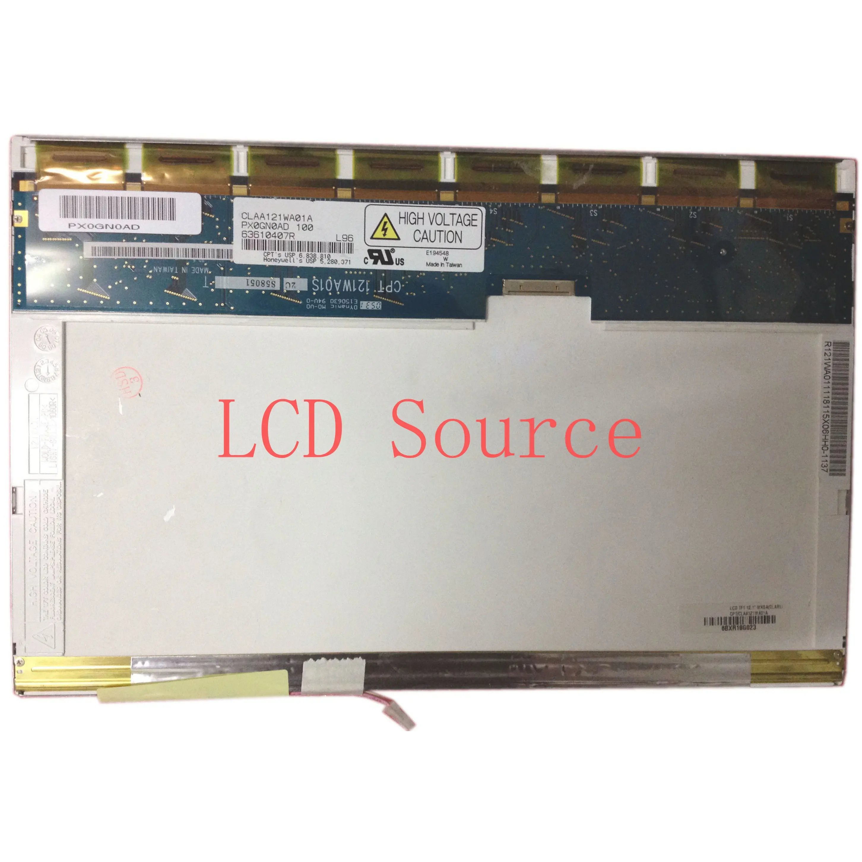 CLAA121WA01A B121EW03 V.7 fit LTN121W1-L03 LTD121EWVB N121I3-L01 LTN121W1-L01 LTN121AT02 20PIN XJ Laptop LCD Screen