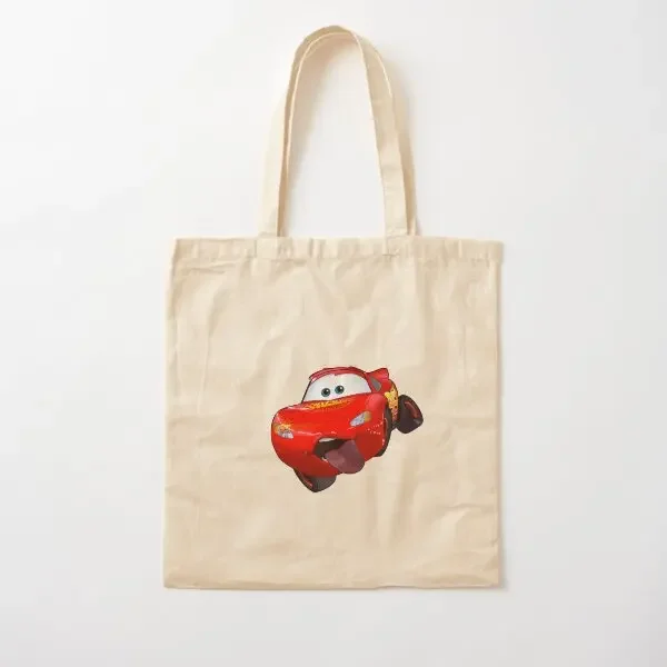 

Lightning Ahh Cotton Canvas Bag Handbag Fabric Women Unisex Tote Fashion Printed Casual Designer Reusable Grocery Shopper