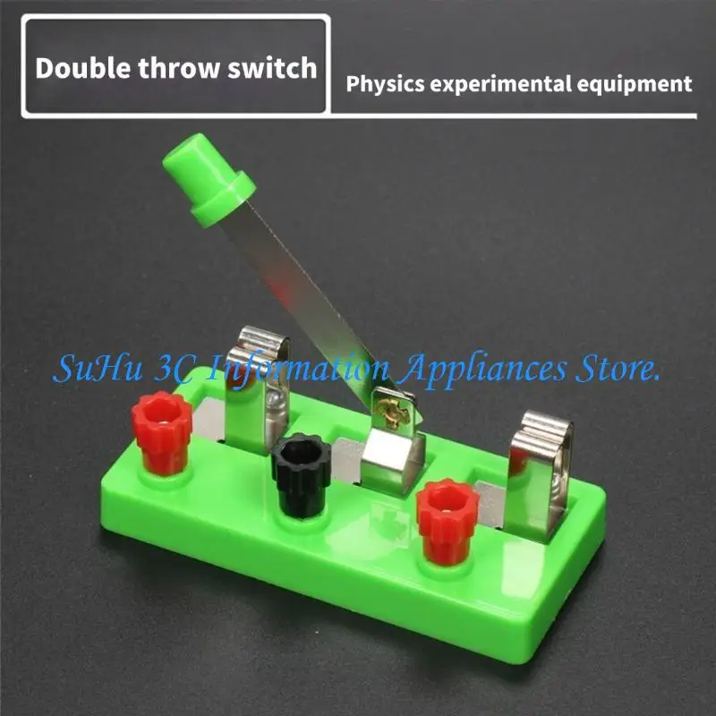 

J0MB Experiment Kits Single Poles Double Throw Switch Physics Experiment Aid STEM Toy