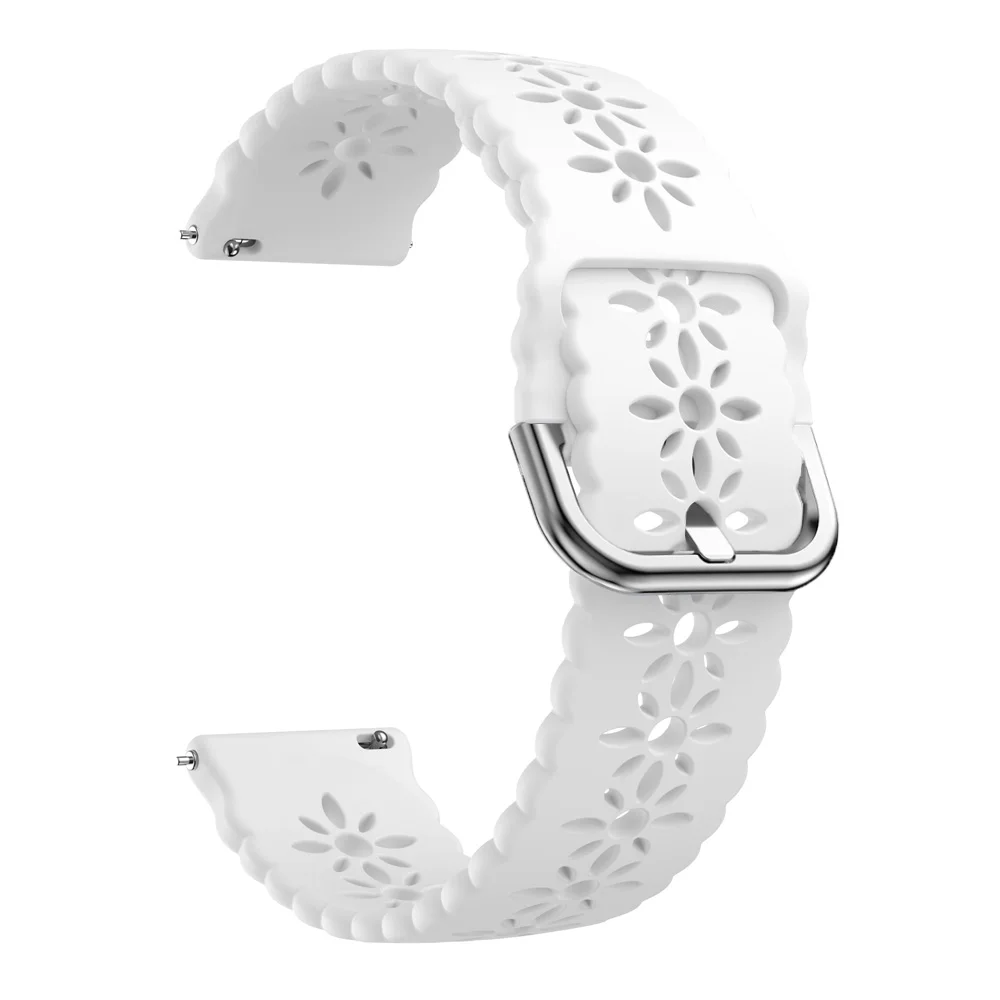 20mm Lace Silicone Strap For Samsung Galaxy Watch 5 4 6 40mm 44mm/Watch5 pro 45mm Bracelet For Galaxy 6 Classic 43mm/47mm Correa