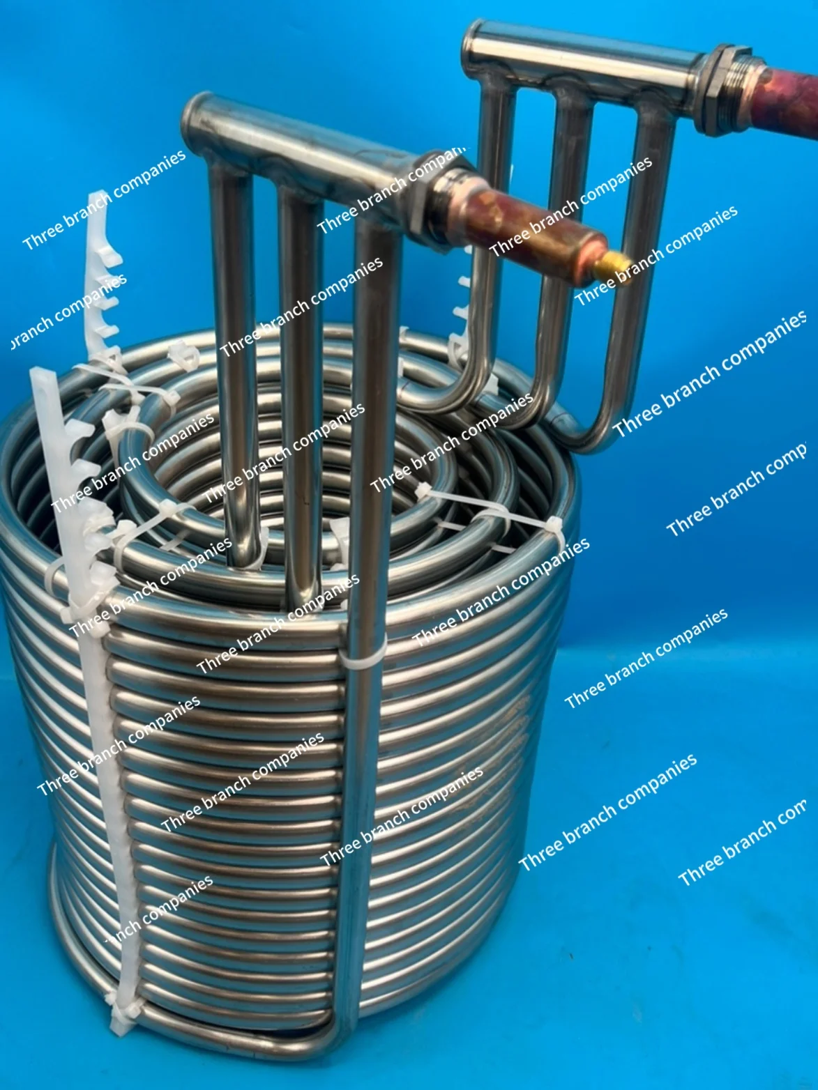 

Industrial Chiller 3p5p10p Special 304 Stainless Steel Refrigeration Coil Evaporator Heat Exchange Cooler for Manufacturers