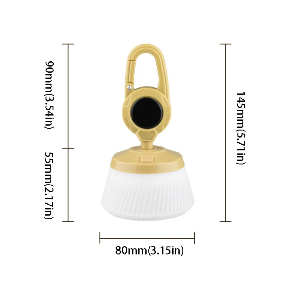 Retro Retro Design Camping Lantern Hanging Hook Portable Rechargeable Lantern Rechargeable LED Camping Light Tent