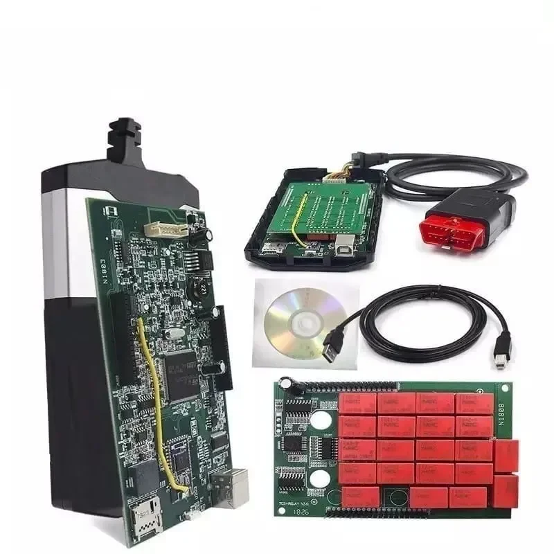 

Professional OBD2 Auto Diagnostic Scanner Tool VD TCS Pro V2021.11 with Double V3.0 Board and 9241A Chip for Car Diagnostics