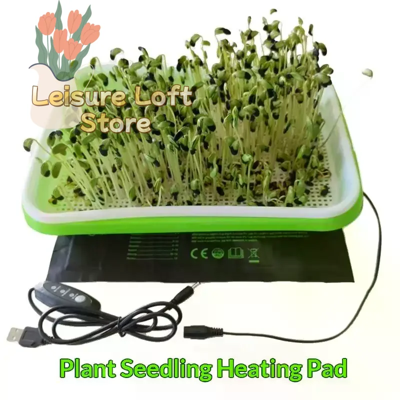 Smart USB Plant Heating Mat wi - огляд і ціна Plant Seedling Heat Mat Waterproof