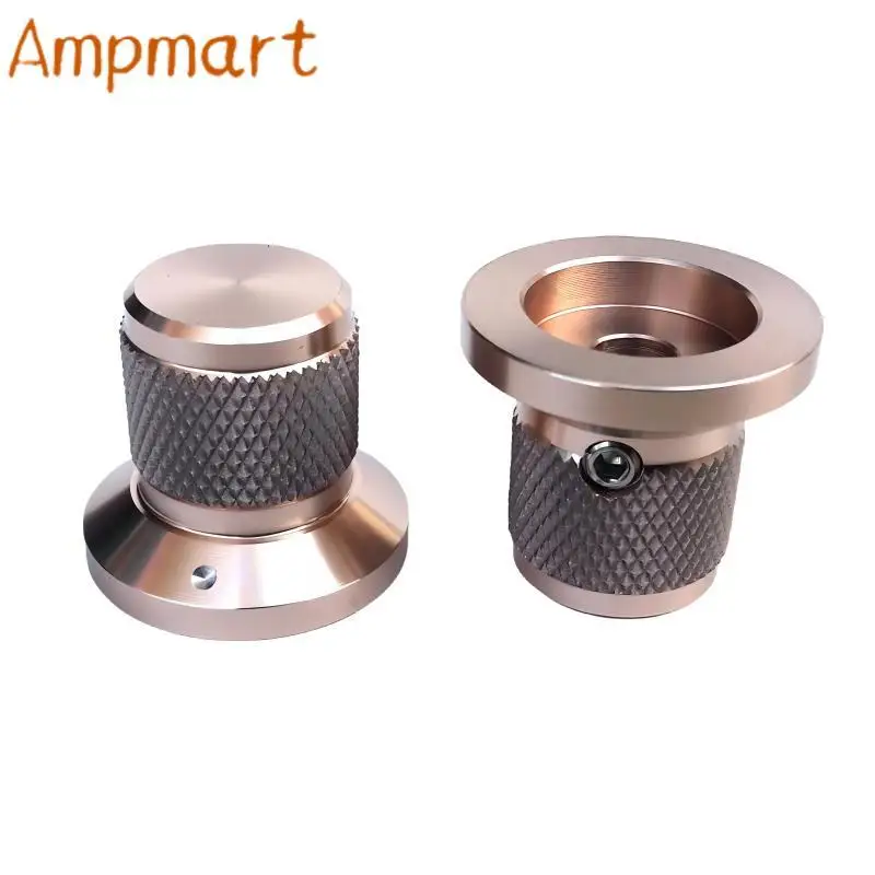 25x17x22MM Aluminum Alloy Knob, Guitar Amplifier Sound Adjustment Knob, HIFI CD Volume Adjustment Knob. Inner Hole 6.0MM