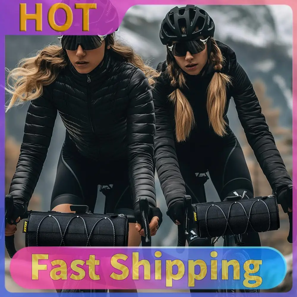 

Велосипедная сумка на раму 2,2 л с множеством карманов, передняя сумка для горного велосипеда, многофункциональная внешняя сумка для велопрогулок на открытом воздухе