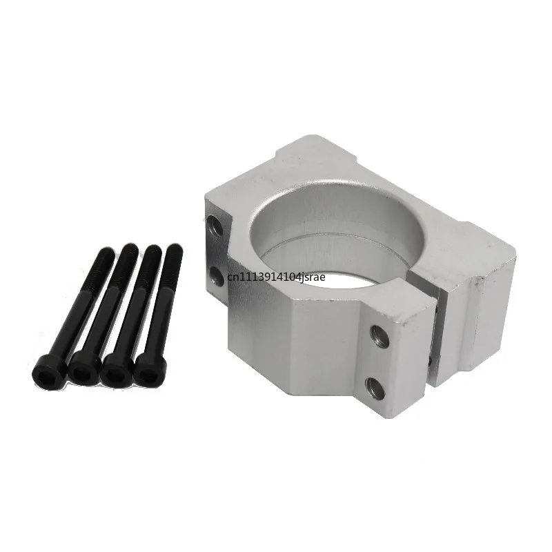 For Nema17 Motor Mount Bracket With Screws for CNC 52mm Spindle Clamp 300W‑500W Spindle Motor Holder