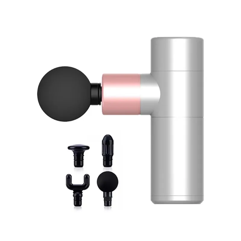 

Wholesale Custom Aluminum Fascia Gun Muscle Deep Tissue Body Massager Aluminum Alloy Massage Gun