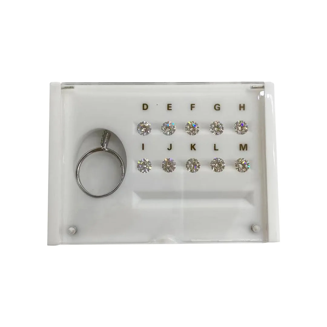 

Diamond Zircon Discriminate Color Stone Color Identification Box Nice for Student Exam