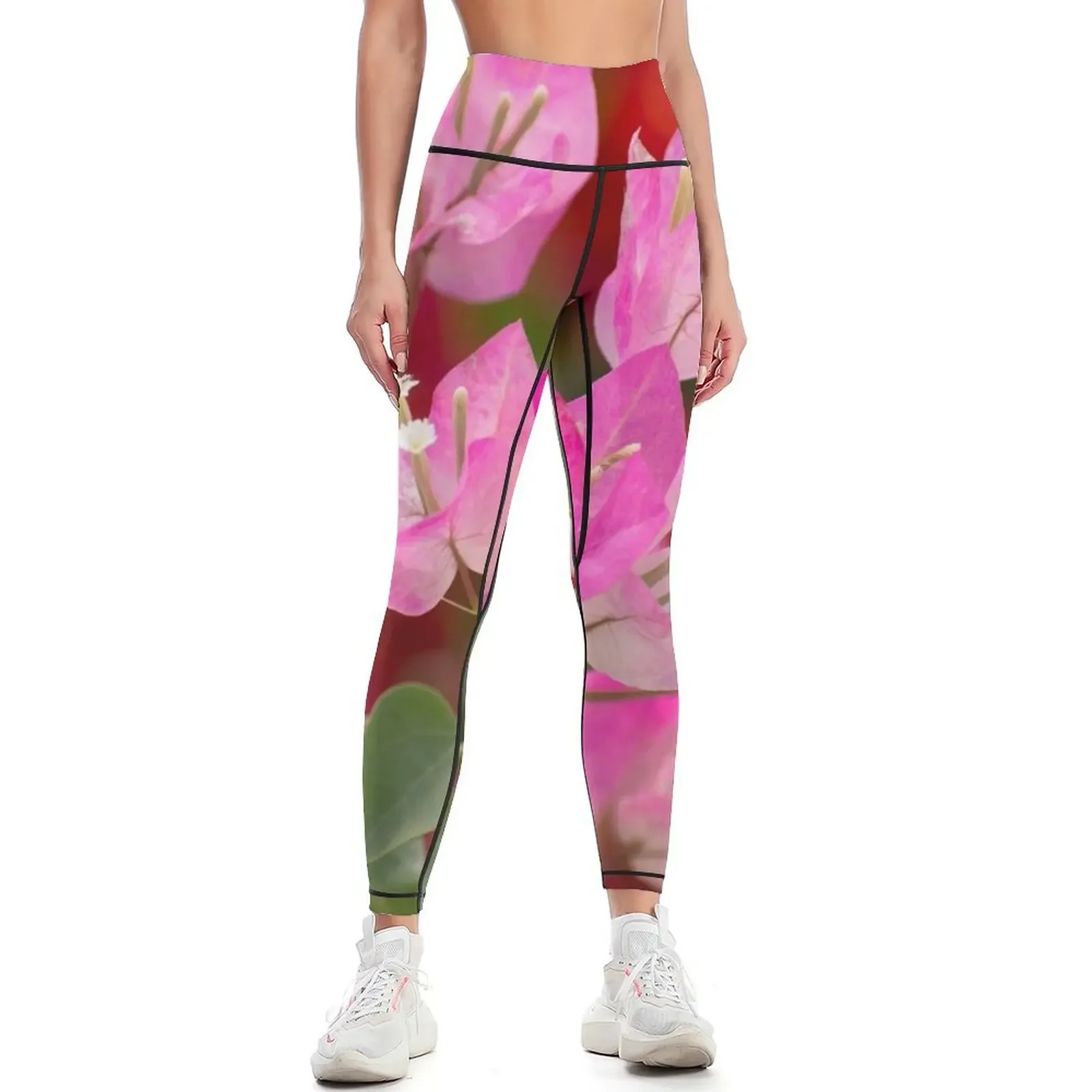 

Bougainvillea Leggings Jogger pants sports shirts gym Women's fitness Sports pants woman Womens Leggings
