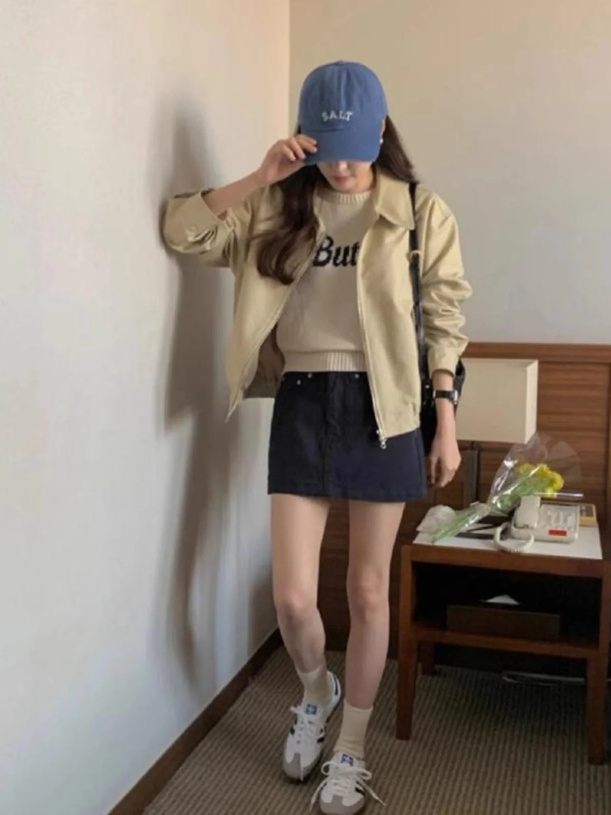 

Fitted Jackets Warm Woman Winter Coat Fabrics Loose-Fit Contrast Straight Tie-Dyed Avocado Waist-Hugging Medium Irregular Lazy