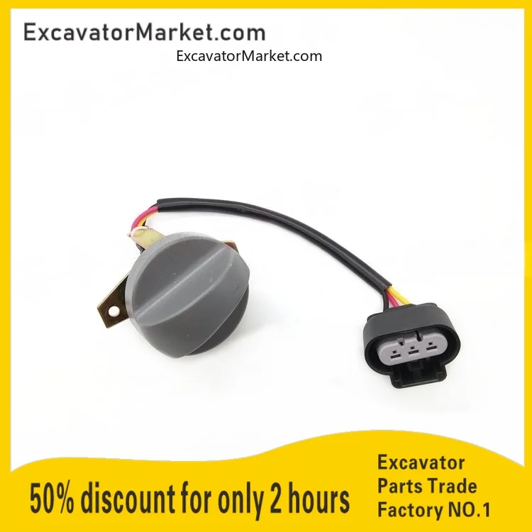 

For XCMG XE80 135 150 210 370 Throttle switch Throttle knob excavator accessories for excavator