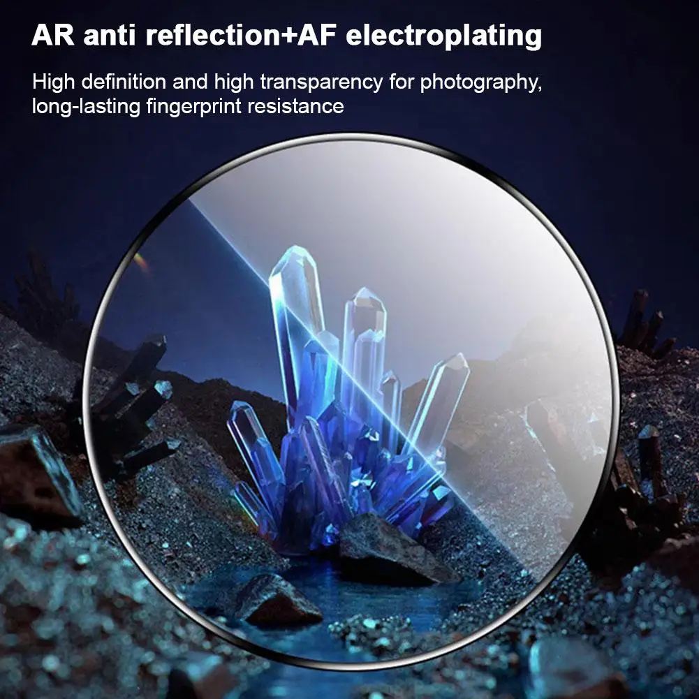 Lens Protective Film For Mix Fold 4 Tempered Glass With Locator Anti-reflection Electroplating Anti-fingerprint Lens R3x2
