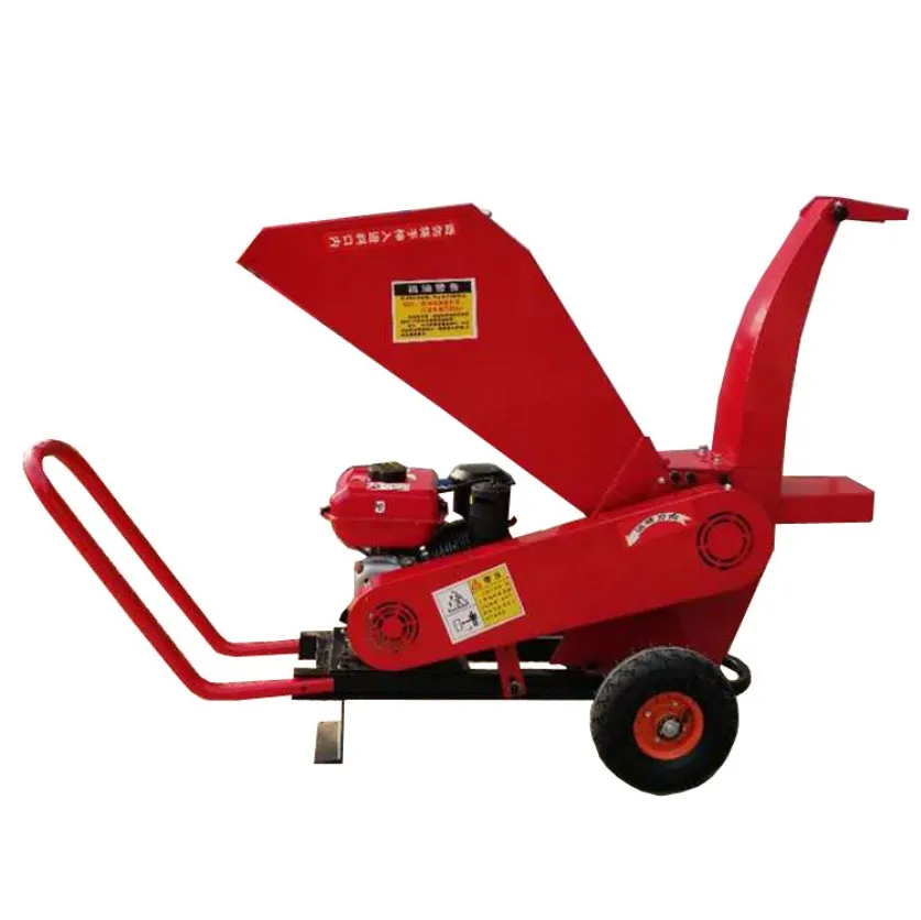 Mobile Wood Chipper Small Wood Chipper Machine With CE Certificate