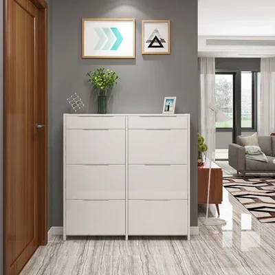 

Creativity Narrow Vertical Organizer Ultra-thin Shoe Cabinet Economical Rack Large-capacity Entry Furniture