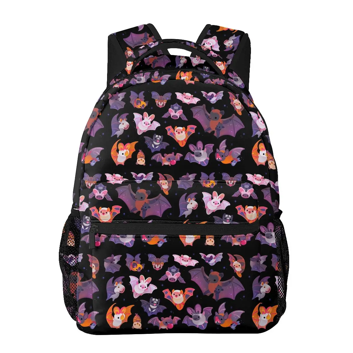 Sacs à dos chauve-souris pour garçons et filles, cartable pour étudiants, sacs d'école, sac à dos pour ordinateur portable de dessin animé, sac initié, grande capacité