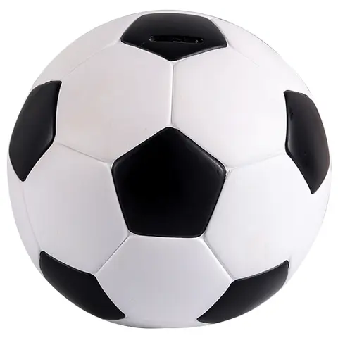 축구 모양 저금통 대용량 어린이 동전 보관함 남자아이 저축통 비닐 돈 상자 낙하 방지 축구 동전 저금통 장식 탁상용